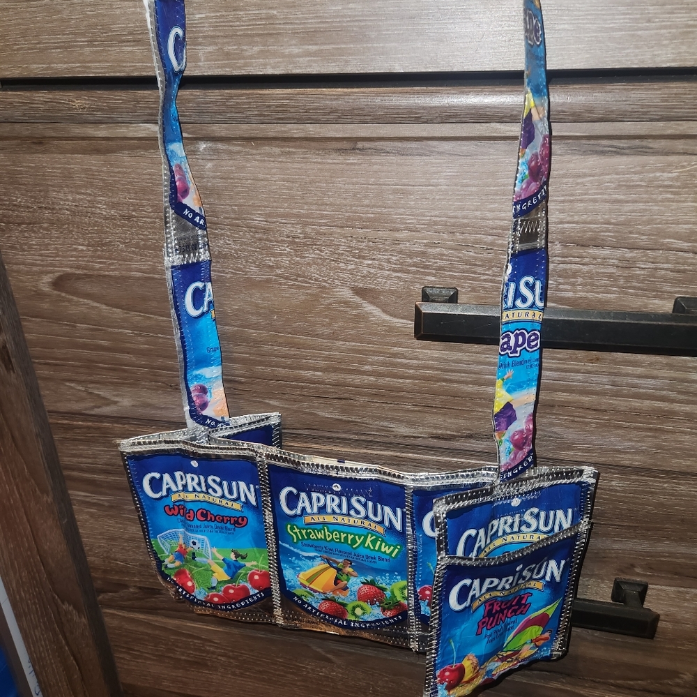 Caprisun homemade purse
